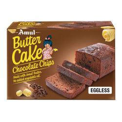 AMUL BUTTER CAKE CHOCOLATE CHIPS 150 Gm