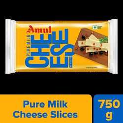 AMUL CHEESE SLICE 750 GM (50 slice)