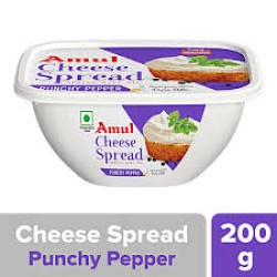 Amul Cheese Spread, Pepper, 200 g Amul Cheese Spread, Pepper, 200 g