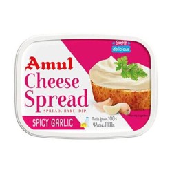 Amul Cheese Spread Spicy Garlic 200gm Amul Cheese Spread Spicy Garlic 200gm