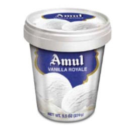AMUL ICECREAM JUMBO CUP VANILLA ROYAL (125ml×4) PACK
