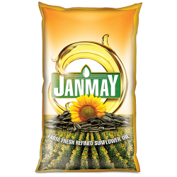 Amul Janmay refined sunflower Oil pouch 1 ltr