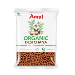 Amul Organic Desi Chana, 500 g
