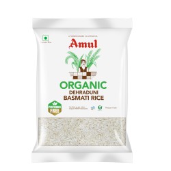 Amul Organic Dehraduni Basmati Rice, 1 kg
