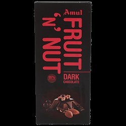 Amul Fruit n Nut 55% Dark Chocolate, 150 g